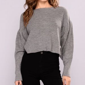 Juliet sleeve sweater